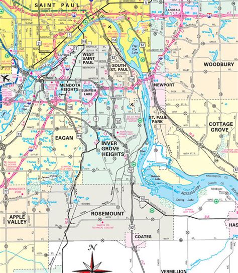 Inver Grove Heights Map .